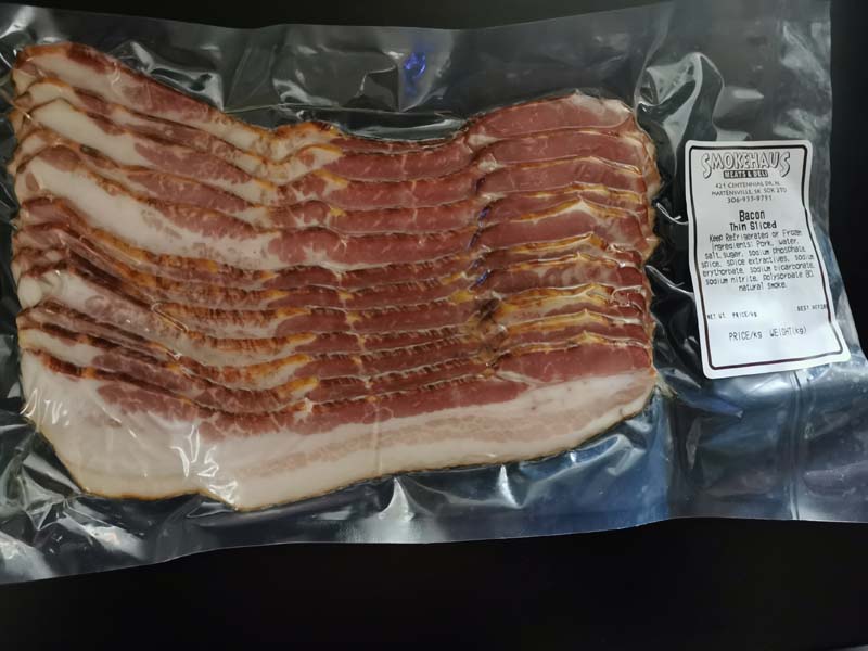 Bacon Thin Sliced (aprox. 400g) | Smokehaus Meats & Deli